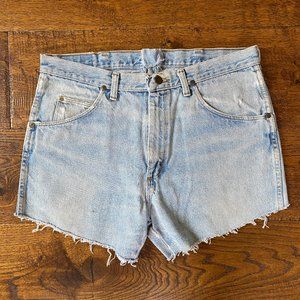 Wrangler cut off jean shorts 35 W